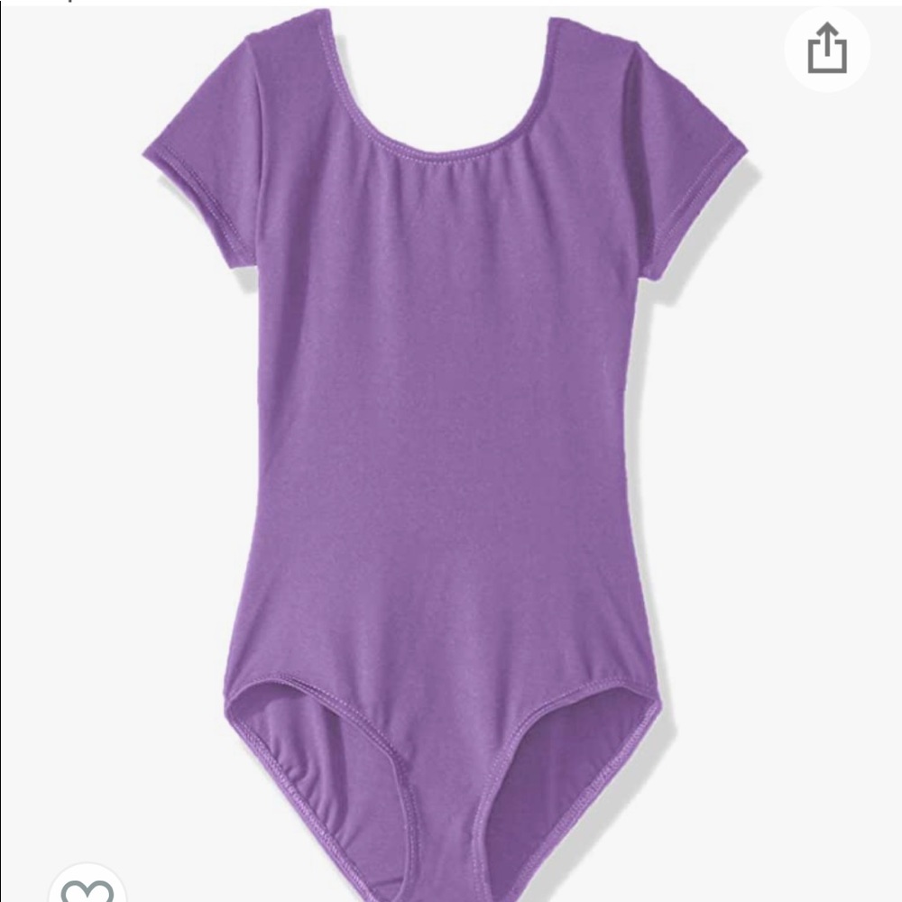 Brand New Girls Purple Leotard, Never Worn (S)